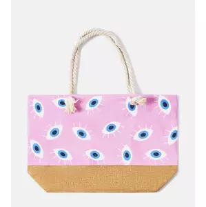 Gemre Elsina pink beach bag