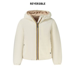 K-WAY JACKET GIRL WHITE