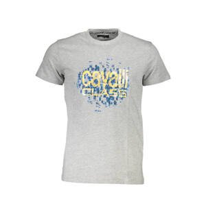 CAVALLI CLASS SHORT SLEEVE T-SHIRT MEN GREY