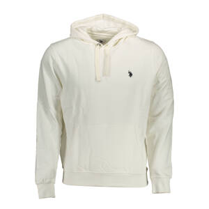 US POLO SWEATSHIRT WITHOUT ZIP WHITE MAN