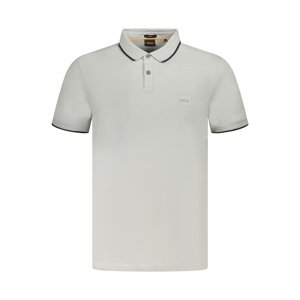 BOSS POLO SHORT SLEEVE MEN GREY