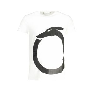 TRUSSARDI SHORT SLEEVED T-SHIRT MEN'S WHITE