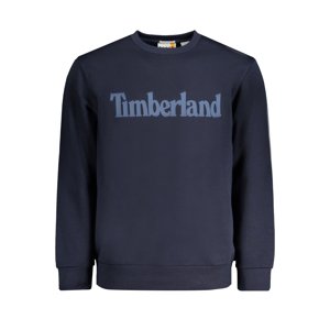 TIMBERLAND MEN'S BLUE ZIP-UP SWEATSHIRT