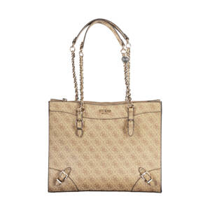 GUESS JEANS BEIGE WOMEN'S BAG