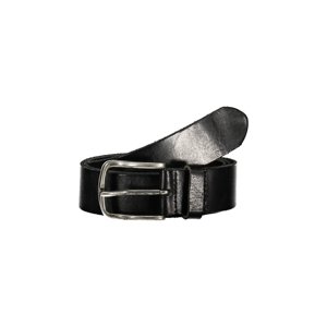 GUESS JEANS BLACK MEN'S LEATHER BELT