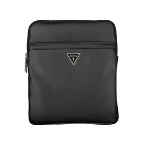 GUESS JEANS MEN'S BLACK SHOULDER BAG