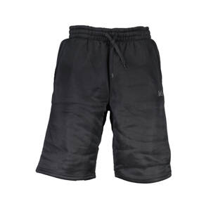 LEE COOPER BLACK MEN'S BERMUDA TROUSERS