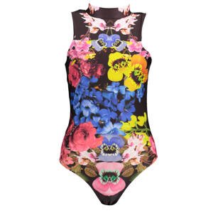 DESIGUAL WOMEN'S BLACK TANK TOP BODY
