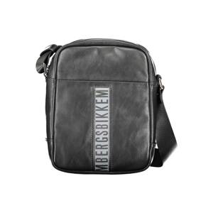BIKKEMBERGS MAN BLACK SHOULDER BAG