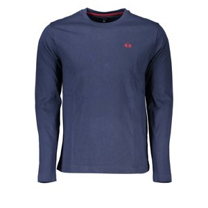 LA MARTINA MEN'S LONG SLEEVE T-SHIRT BLUE