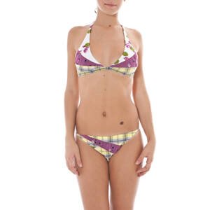 JOHN GALLIANO WOMEN'S MULTICOLOR BIKINI SWIMSUIT