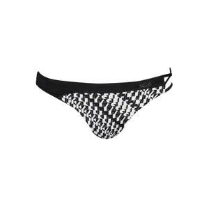 KARL LAGERFELD BEACHWEAR WOMEN'S BOTTOM SWIMSUIT BLACK