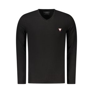 GUESS JEANS LONG SLEEVE T-SHIRT MEN BLACK