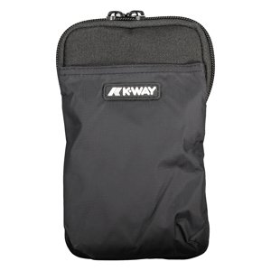 K-WAY BLACK MEN'S SHOULDER BAG