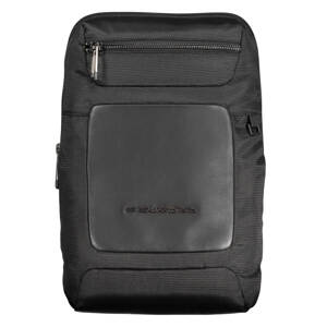 PIQUADRO MEN'S SHOULDER BAG BLACK