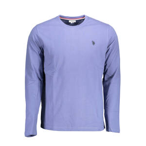 US POLO T-SHIRT LONG SLEEVE MAN BLUE