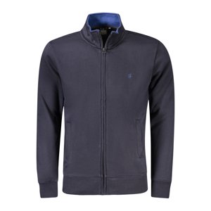 COVERI MOVING MEN'S BLUE ZIP-UP SWEATSHIRT