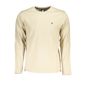 US GRAND POLO MEN'S LONG SLEEVE T-SHIRT BEIGE