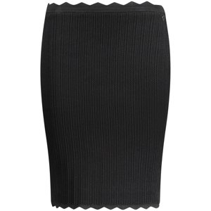 GUESS JEANS LONGUETTE SKIRT WOMEN BLACK