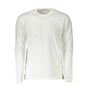 CALVIN KLEIN WHITE MEN'S LONG SLEEVED T-SHIRT