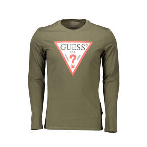GUESS JEANS GREEN MAN LONG SLEEVE T-SHIRT