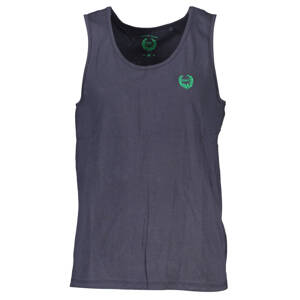 GIAN MARCO VENTURI MEN'S BLUE TANK TOP