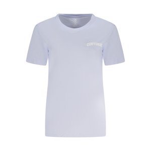 CONVERSE WOMEN'S SHORT SLEEVE T-SHIRT PURPLE