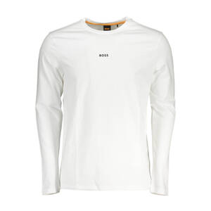BOSS LONG SLEEVE T-SHIRT MEN WHITE