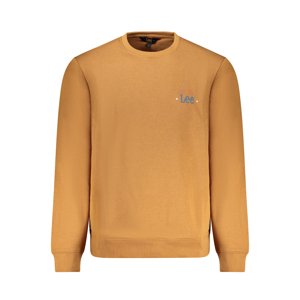 LEE MEN'S BROWN ZIP-UP SWEATSHIRT