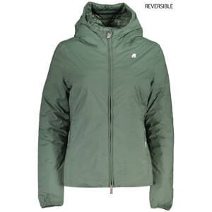 K-WAY WOMEN'S GREEN DOWN JACKET