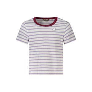 K-WAY T-SHIRT SHORT SLEEVES GIRL PURPLE