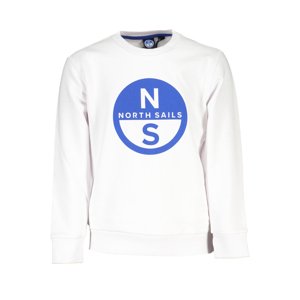NORTH SAILS WHITE SWEATSHIRT WITHOUT ZIP