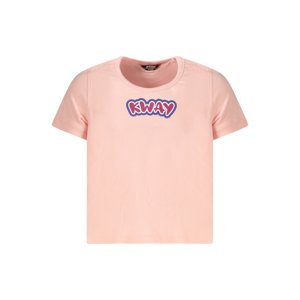 K-WAY SHORT SLEEVE T-SHIRT GIRL PINK