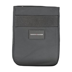 TOMMY HILFIGER MEN'S BLACK SHOULDER BAG