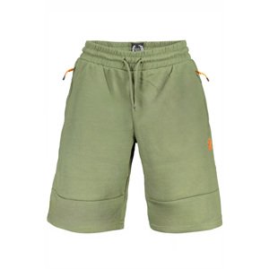 GIAN MARCO VENTURI MEN'S GREEN SHORT PANTS