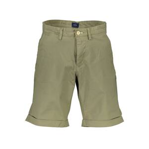 GANT GREEN MEN'S BERMUDA TROUSERS