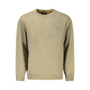 BOSS SWEATSHIRT WITHOUT ZIP MEN GREEN