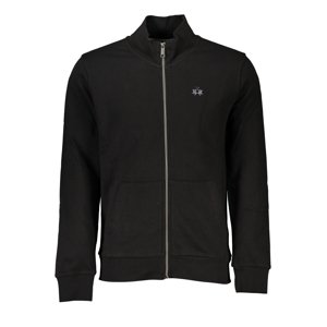 LA MARTINA MEN'S BLACK ZIP SWEATSHIRT