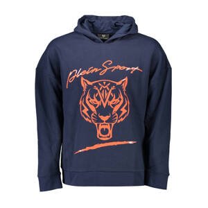 PLEIN SPORT SWEATSHIRT WITHOUT ZIP MEN BLUE