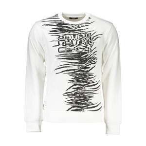 CAVALLI CLASS SWEATSHIRT WITHOUT ZIP MEN WHITE