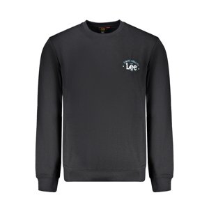 LEE MEN'S BLACK ZIP-UP SWEATSHIRT