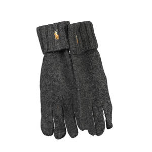 RALPH LAUREN MEN'S GRAY GLOVES