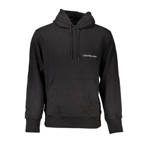 CALVIN KLEIN MEN'S BLACK ZIPLESS SWEATSHIRT