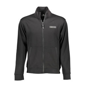 PLEIN SPORT MEN'S ZIP-UP SWEATSHIRT BLACK