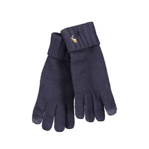 RALPH LAUREN MEN'S BLUE GLOVES