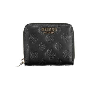 GUESS JEANS WOMEN'S WALLET BLACK