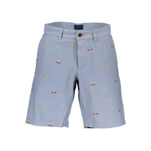 GANT BLUE MEN'S BERMUDA TROUSERS