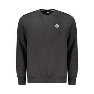 NORTH SAILS MEN'S BLACK ZIP-UP SWEATSHIRT