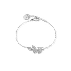 Little Leaf Silver Bracelet