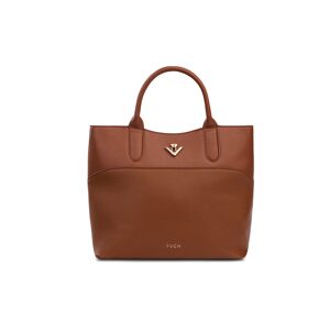 VUCH Christel Divide Brown Handbag